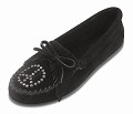 Peace Mokassin Wildleder in Schwarz 330