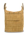 Cross Body Fransentasche - Tan