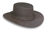 Шляпа складывающаяся "Fold Up" - темно-коричневая / 9523